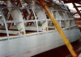 fiberglass yacht construction